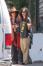 ZOE KRAVITZ Out in New York 05/26/2019
