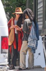 ZOE KRAVITZ Out in New York 05/26/2019