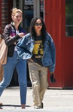 ZOE KRAVITZ Out in New York 05/26/2019