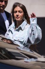 ADELE EXARCHOPOULOS Leaves Chanel Fashion Show in Paris 07/02/2019