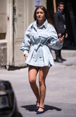 ADELE EXARCHOPOULOS Leaves Chanel Fashion Show in Paris 07/02/2019