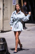 ADELE EXARCHOPOULOS Leaves Chanel Fashion Show in Paris 07/02/2019