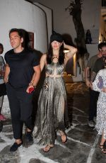 ADRIANA LIMA and Emir Uyar Night Out in Mykonos 07/09/2019