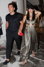 ADRIANA LIMA and Emir Uyar Night Out in Mykonos 07/09/2019