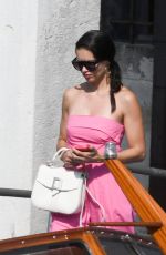 ADRIANA LIMA at Fondaco Dei Tedeschi in Venice 07/07/2019