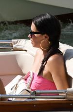 ADRIANA LIMA at Fondaco Dei Tedeschi in Venice 07/07/2019