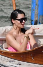 ADRIANA LIMA at Fondaco Dei Tedeschi in Venice 07/07/2019