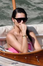 ADRIANA LIMA at Fondaco Dei Tedeschi in Venice 07/07/2019