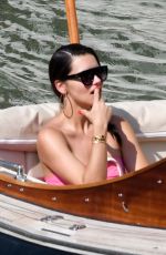 ADRIANA LIMA at Fondaco Dei Tedeschi in Venice 07/07/2019