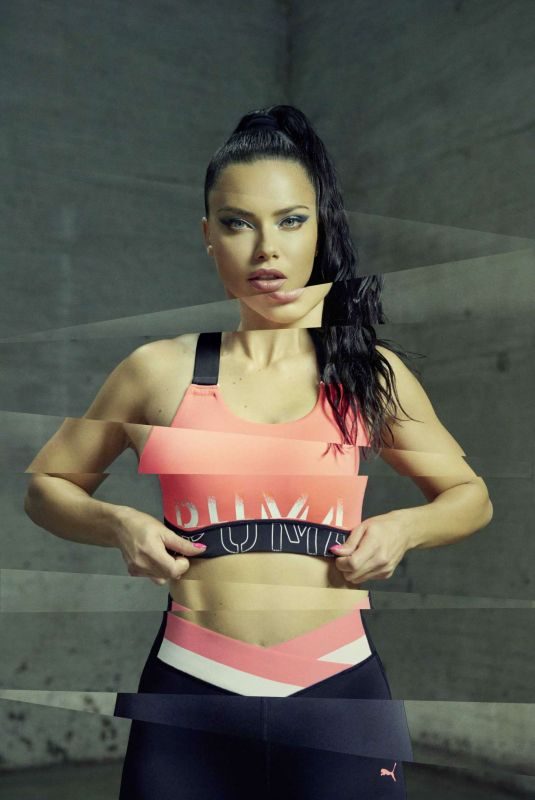ADRIANA LIMA for Puma July 2019 Campaig