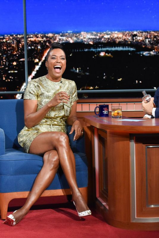 AISHA TYLER at Late Show with Stephen Colbert 07/25/2019