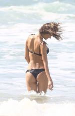 ALESSANDRA AMBROSIO in Bikini on the Beach in Porto Alegre 07/02/2019