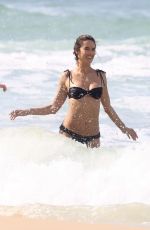 ALESSANDRA AMBROSIO in Bikini on the Beach in Porto Alegre 07/02/2019
