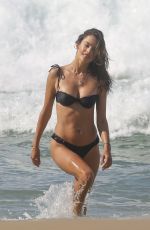 ALESSANDRA AMBROSIO in Bikini on the Beach in Porto Alegre 07/02/2019