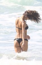 ALESSANDRA AMBROSIO in Bikini on the Beach in Porto Alegre 07/02/2019