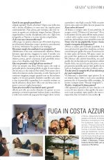 ALESSANDRA AMBROSIO in Grazia Magazine, Italy July 2019