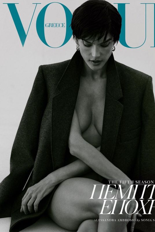 ALESSANDRA AMBROSIO in Vogue Magazine, Greece September 2019