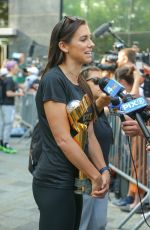 ALEX MORGAN Arrives in New York After Winning 2019 Fifa Women