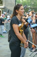ALEX MORGAN Arrives in New York After Winning 2019 Fifa Women