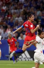 ALEX MORGAN at FIFA World Cup USA vs. England Match in Lyon 07/02/2019