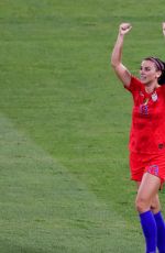 ALEX MORGAN at FIFA World Cup USA vs. England Match in Lyon 07/02/2019