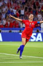 ALEX MORGAN at FIFA World Cup USA vs. England Match in Lyon 07/02/2019