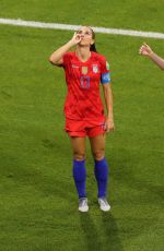 ALEX MORGAN at FIFA World Cup USA vs. England Match in Lyon 07/02/2019