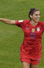 ALEX MORGAN at FIFA World Cup USA vs. England Match in Lyon 07/02/2019