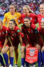 ALEX MORGAN at FIFA World Cup USA vs. England Match in Lyon 07/02/2019