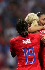 ALEX MORGAN at FIFA World Cup USA vs. England Match in Lyon 07/02/2019