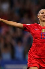 ALEX MORGAN at FIFA World Cup USA vs. England Match in Lyon 07/02/2019