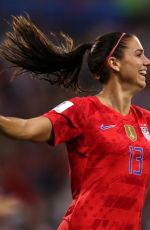 ALEX MORGAN at FIFA World Cup USA vs. England Match in Lyon 07/02/2019