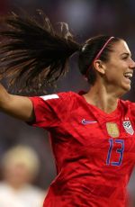 ALEX MORGAN at FIFA World Cup USA vs. England Match in Lyon 07/02/2019