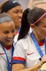 ALEX MORGAN at USA vs Netherlands FIFA World Cup Final in Lyon 07/07/2019