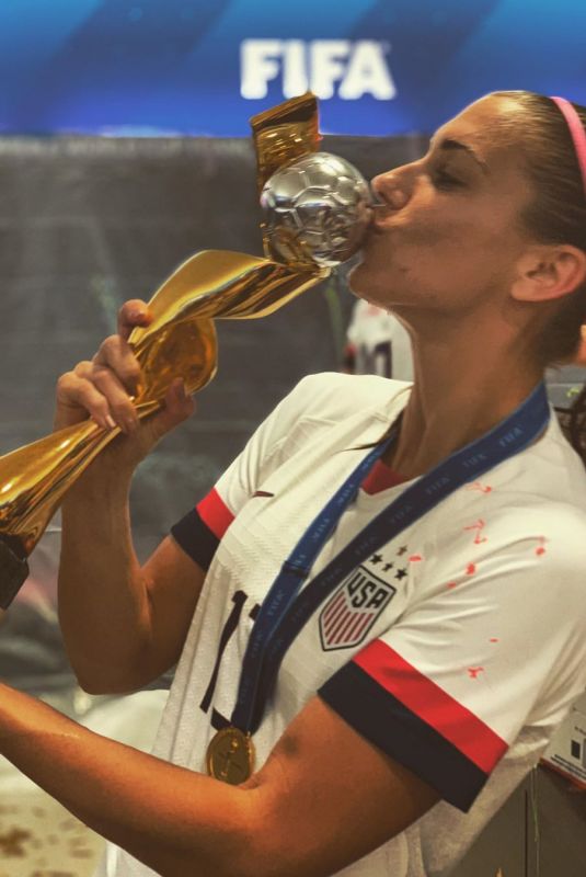 ALEX MORGAN at USA vs Netherlands FIFA World Cup Final in Lyon 07/07/2019