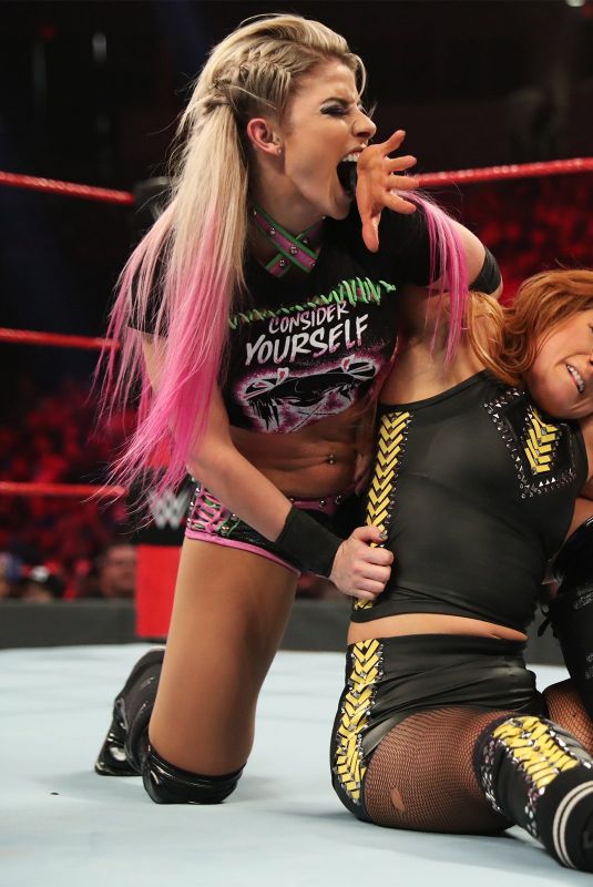 ALEXA BLISS at WWE Raw in Little Rock 07/29/2019