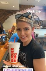 ALEXA BLISS with Her Larry-Steve Pig - Instagram Photos 07/27/2019