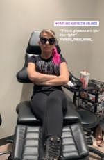 ALEXA BLISS with Her Larry-Steve Pig - Instagram Photos 07/27/2019