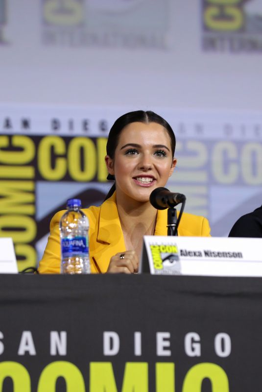 ALEXA NISENSON at Fear the Walking Dead Panel at San Diego Comic-con 07/19/2019