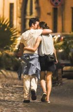 ALEXANDRA DADDARIO and Brendan Wallace Out for Dinner in Rome 07/07/2019