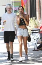 ALEXIS REN Out and About in Studio City 07/01/2019