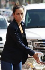 ALICE BRAGA on the Set of Queen of the South, Season 4 in Miami Beach 06/27/2019