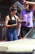 ALICE BRAGA on the Set of Queen of the South, Season 4 in Miami Beach 06/27/2019