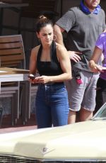 ALICE BRAGA on the Set of Queen of the South, Season 4 in Miami Beach 06/27/2019