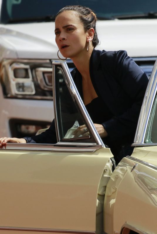 ALICE BRAGA on the Set of Queen of the South, Season 4 in Miami Beach 06/27/2019