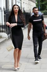 ALICE GOODWIN Leaves Celebs Go Dating in London 07/09/2019