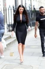 ALICE GOODWIN Leaves Celebs Go Dating in London 07/09/2019