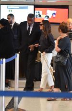 ALICIA VIKANDER at Los Angeles International Airport 07/01/2019