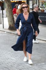 AMANDA HOLDEN Leaves Breakfast Show in London 07/03/2019
