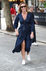 AMANDA HOLDEN Leaves Breakfast Show in London 07/03/2019